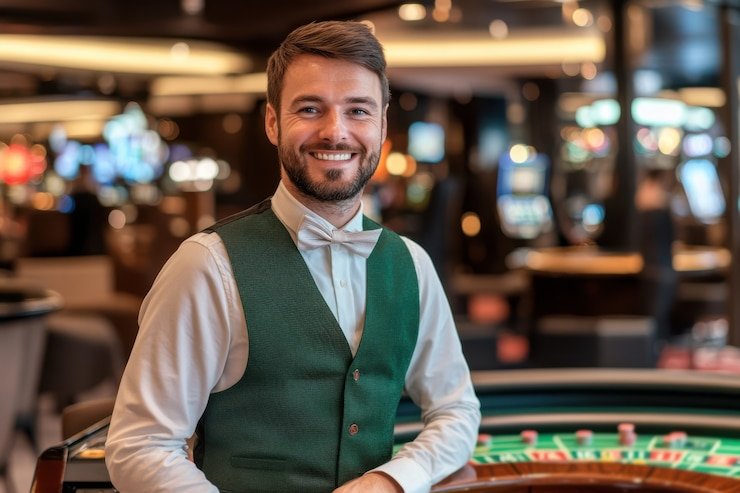 Live casino table with cash-out button visible on winwin4d slot desktop