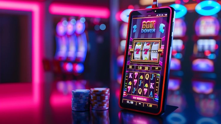 Slots game interface showing bet controls and payout table on winwin4d slot platform